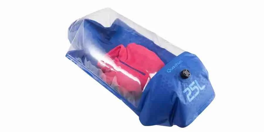Funda de compresión de senderismo estanca, bolsa de Agua Decathlon, bolsa de agua para mochila decathlon, piñonera sumergible decathlon, funda movil impermeable decathlon, decathlon bolsas impermeables