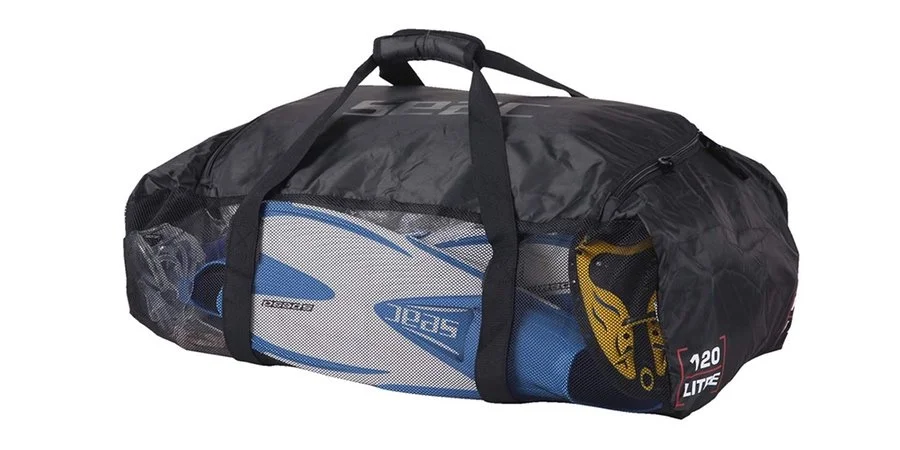 Bolsa de red plegable y ultraligera para equipos de buceo, bolsas estanca buceo, bolsa buceo